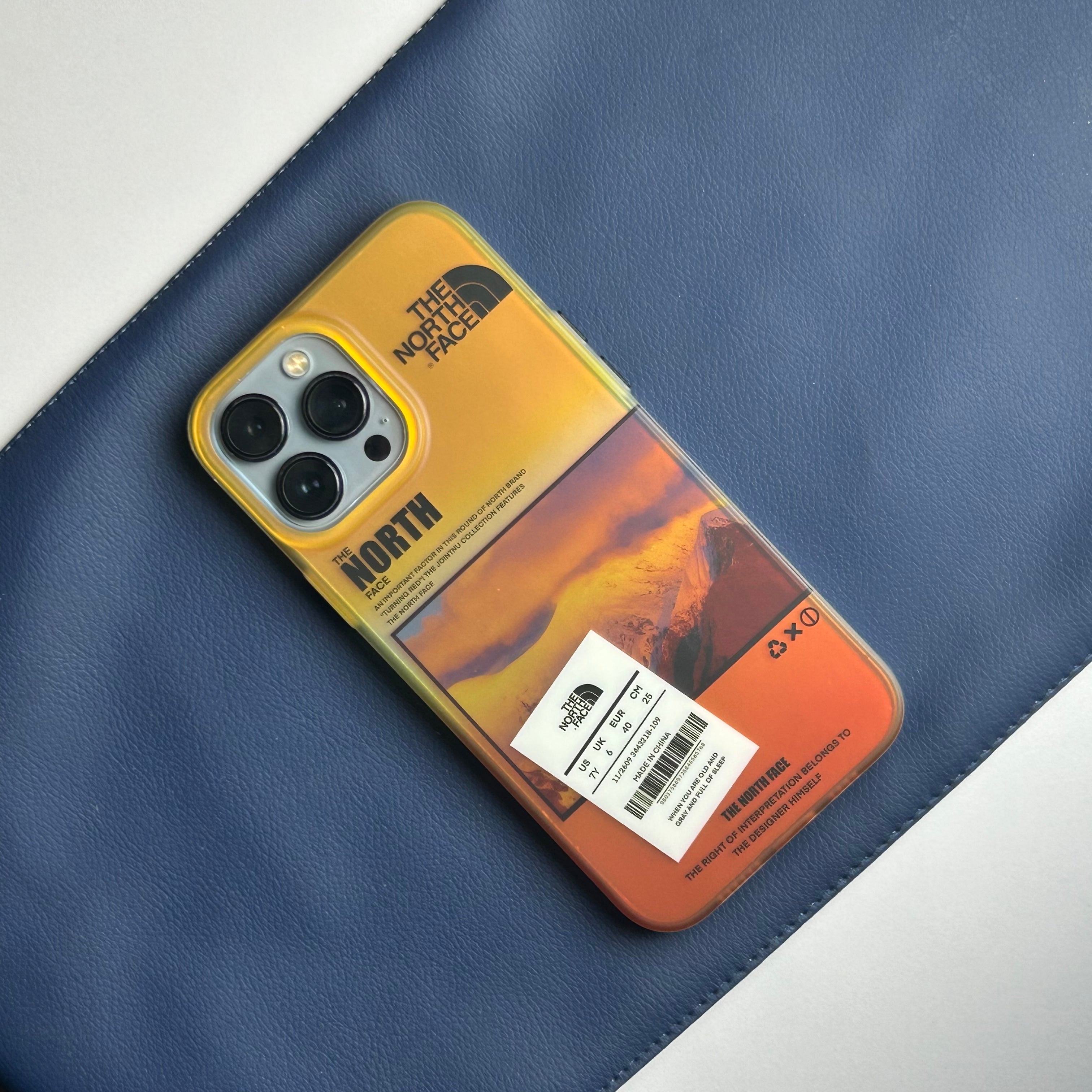 The North Face Orange Case For iPhone – Ebundlez